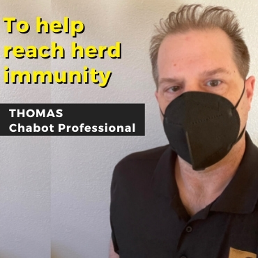 To help reach herd immunity, by Thomas Chabot Professional