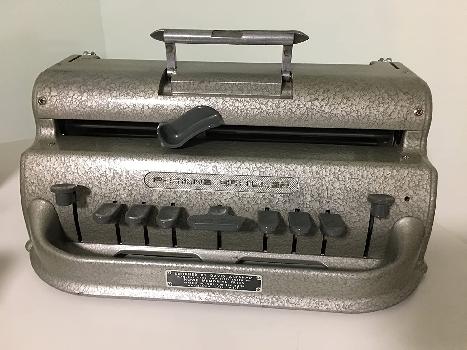 Perkins Brailler machine photo