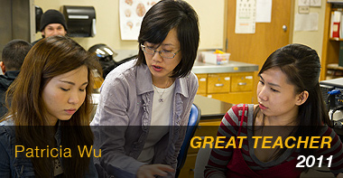 Great Teacher Patricia Wu