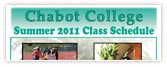 Summer 2011 Class Schedule