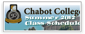 Summer Class Schedule