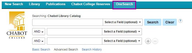LibraryCatalog to OneSearch