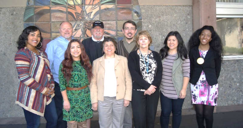 photo of DSPS staff in 2016 standing outside the DSRC