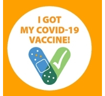 Covid-19 I got my vaccination icon