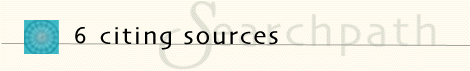 Citing Sources