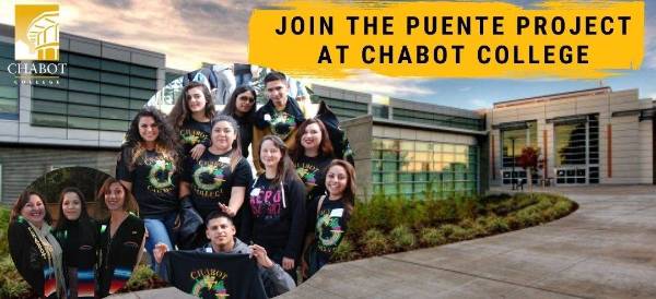 group of students on Chabot College campus