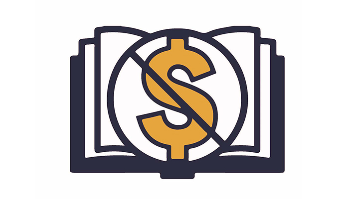 zero textbook cost logo